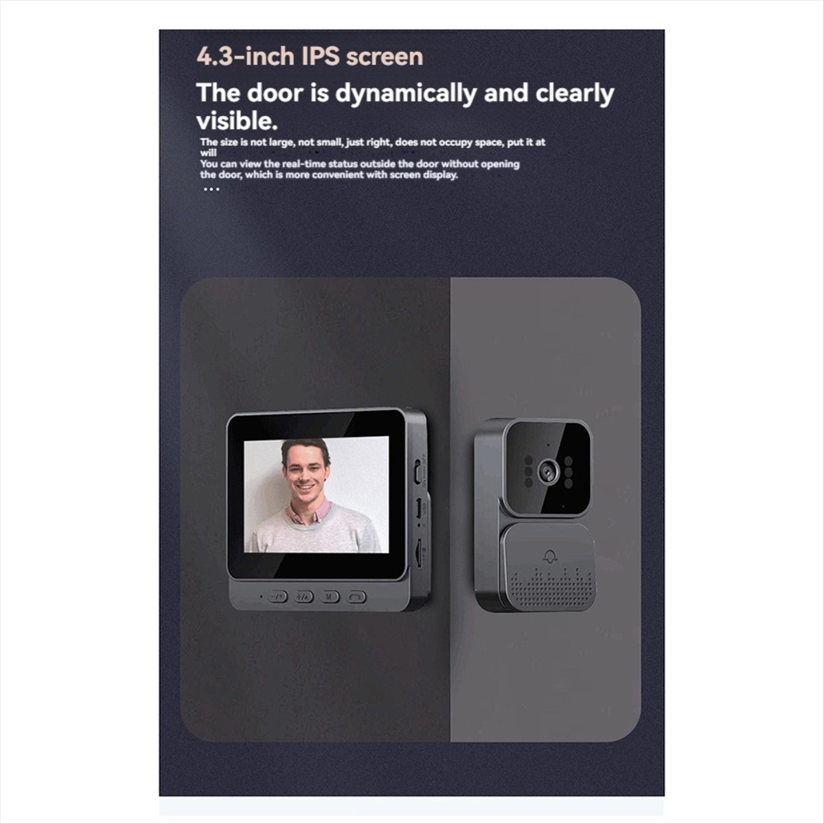 AU47 - Videoportero con cámara - Home Security Doorbell Camera reseña y precio