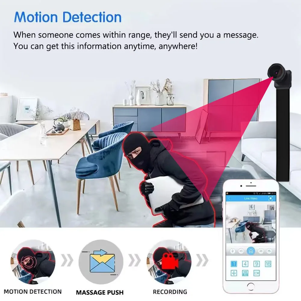 Versión Mejorada, Mini Cámara  - Home Security Hidden Cameras reseña y precio