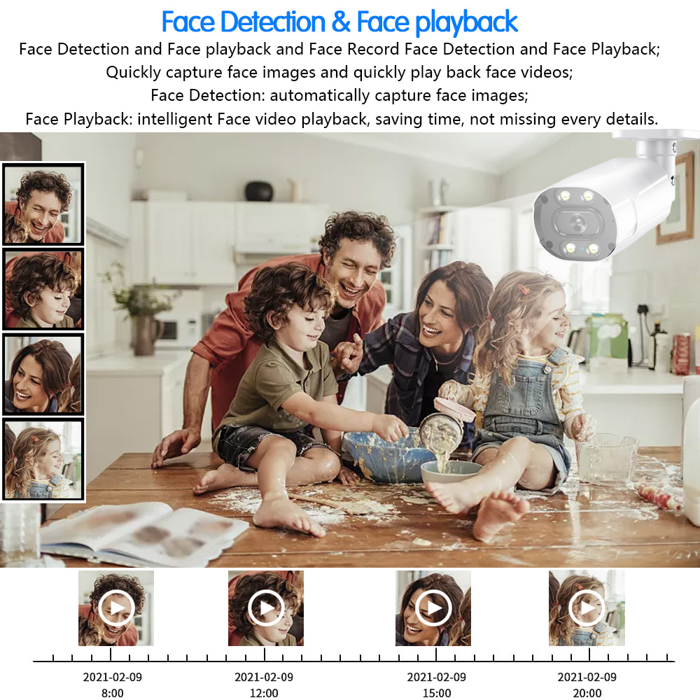 Cámara CCTV Street Outdoor de  - Home Security Kit With Camera reseña y precio