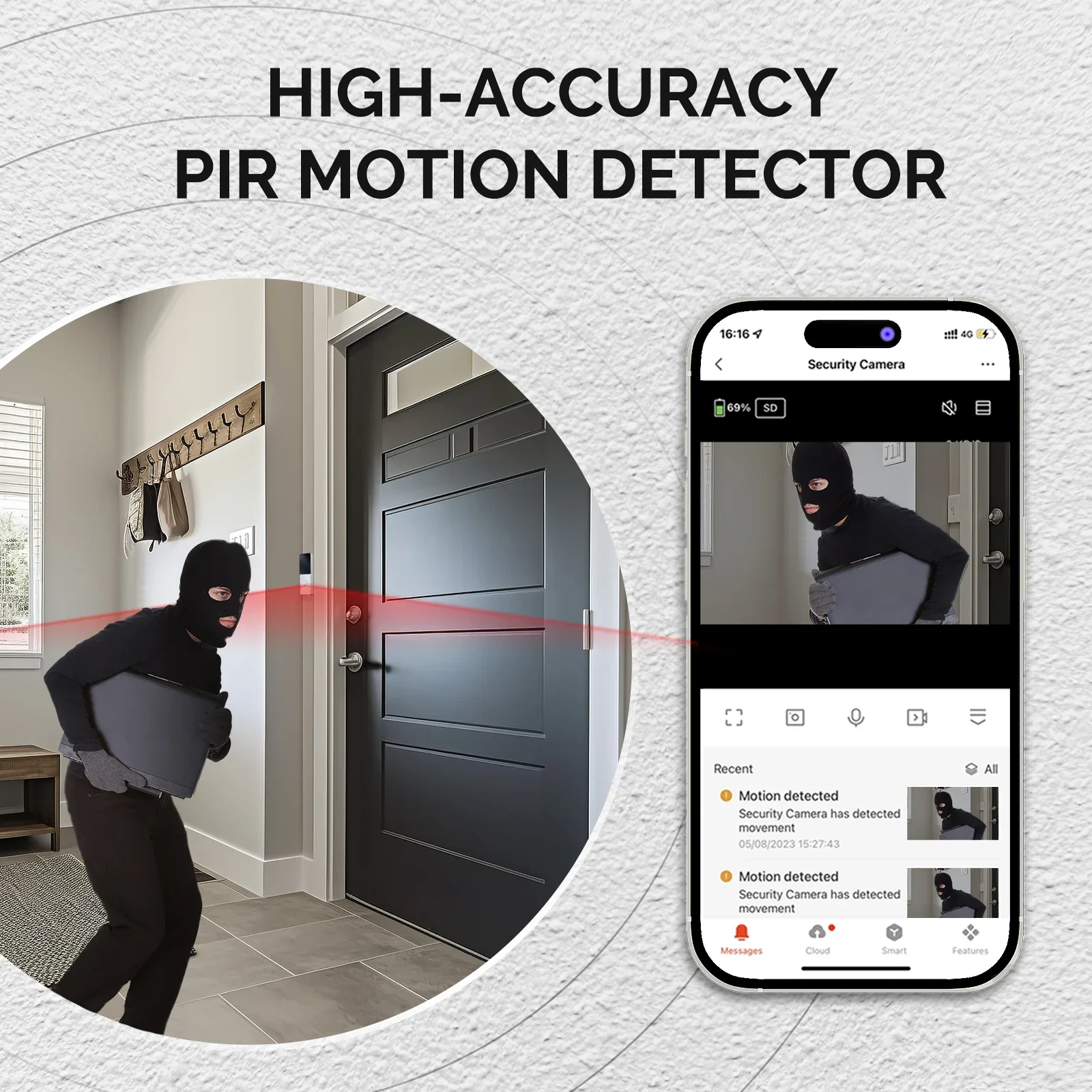 MOES Tuya-cámara de vídeo inte - Home Security Doorbell Camera reseña y precio